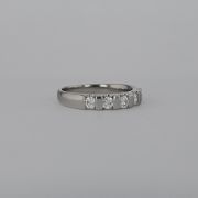 Inel din platina 950, cu diamante 0,45 ct.